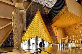 Photo 1 From Hurghada: Small Group Full-Day Tour to Egyptian Grand Museum GEM & Giza Pyramids