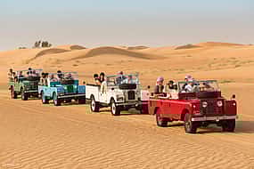 Photo 1 Dubai Heritage Desert Safari in Vintage Land Rover with BBQ Dinner