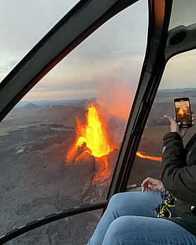 Photo 1 Volcano Eruption Helicopter Tour