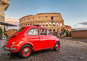 Photo 1 Fiat 500 Selbstfahrende Tour für Paare in Rom