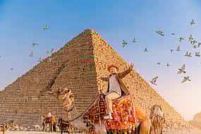 Photo 1 Full-day Tour to Giza Pyramids, Saqqara and Memphis with Lunch and Camel Ride