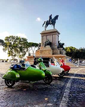 Photo 1 Vespa Sidecar Tour in Rome with Cappuccino