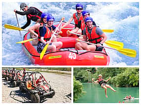 Foto 1 3 en 1 : Rafting, Safari en Buggy y Excursión de Adrenalina en Tirolina desde Alanya