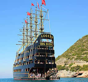 Photo 1 Alanya Pirate Yacht Tour: Legend Big Kral Experience