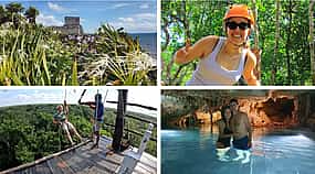 照片 1 Playa del Carmen Jungle Tour: Tulum, Cenote Snorkeling and Ziplining