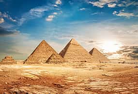 Фото 1 Частная экскурсия к пирамидам Гизы с катанием на верблюдах и квадроциклах в Каире