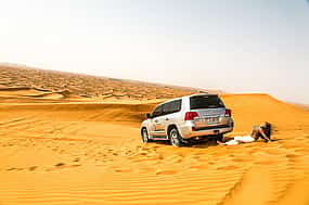 Photo 1 Desert Safari in Abu Dhabi by Private Car