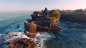 Photo 1 Sunset at Tanah Lot Temple