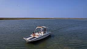Photo 1 Discover Faro's Beauty: 1-hour Ria Formosa Eco Tour – Solar-Powered Tranquility in a Natural Park