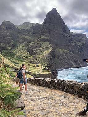รูปภาพ 1 Santo Antão:Ponta do Sol 到 Cruzinha 徒步,16 公里,或反向徒步。