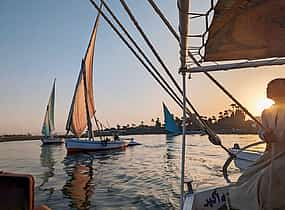 Photo 1 Luxor: Nile River Private Sunset Felucca Ride