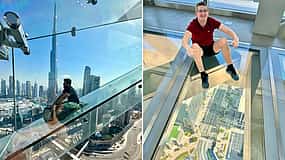 Photo 1 Dubai Sky Views Observatory and Glass Slide ride with Private Transfers