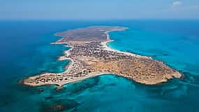 Foto 1 Isla Chrissi desde Heraklion
