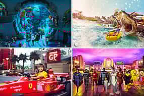 Foto 1 Yas Island Abu Dhabi 1 Day Any 2 Park Tickets (Ferrari, Warner Bros., Yas Waterworld & Seaworld)