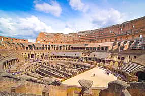 照片 1 Colosseum & Roman Forum Small Group Guided Tour with Gladiator's Arena
