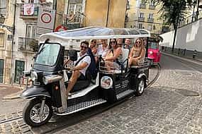 Photo 1 True 4Hour Private Tuk Tuk Tour Discover Lisbon with a Local!