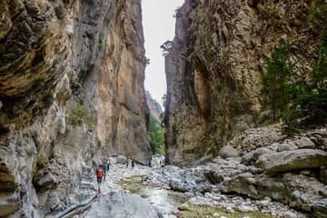 Samaria Gorge & Agia Roumeli Beach from Heraklion, Crete