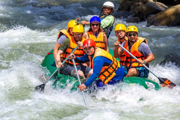 Phuket: Rafting 7km with Zipline Full Day Tour