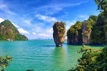 Phuket: 4 in 1 James Bond Island with Canoeing in Phang Nga Bay by Luxury Boat