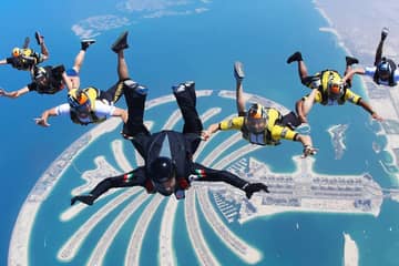 Skydive Dubai at Palm Drop Zone
