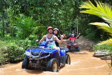 Phuket: Rafting 5km, Flying Fox Zipline and ATV Riding