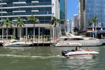 Miami Water Tour on Private Speed Boat