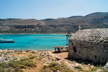 Balos - Blue Lagoon and the Island of Gramvousa from Heraklion