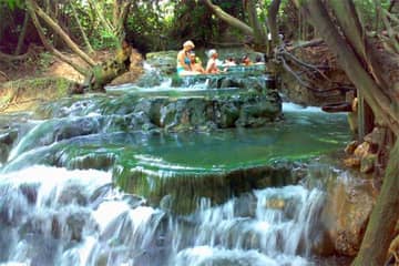 Krabi: Jungle Tour with Emerald Pool, Hot Spring Waterfall and Tiger Cave Temple
