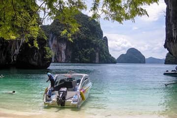 Krabi: Hong Island with Snorkeling and Kayaking by Speed Boat