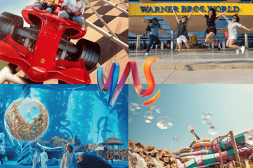 1 Day 2 Yas Island Park Tickets Combo