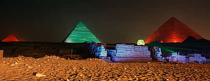 Foto 2 Espectáculo de luz y sonido en las pirámides de Guiza