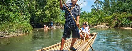 Photo 2 Phuket: Jangle Safari with Bamboo Rafting and Elephant Riding