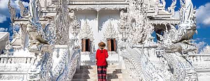 Photo 2 Chiang Mai - Chiang Rai Full-day White Temple and Golden Triangle Tour with Boat Trip