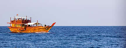 Photo 3 Omani Dhow Traditional Wooden-hulled Arabian Boat