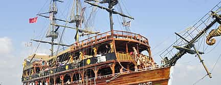 Фото 3 Круиз на Пиратской яхте у берегов Античного Сиде