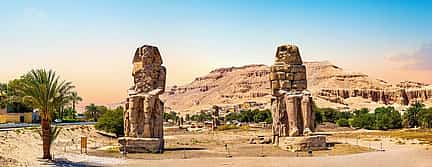 Foto 3 Besichtigung der Kolosse von Memnon von Luxor aus