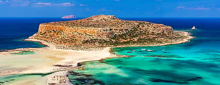 Photo 2 Balos - Blue Lagoon and the Island of Gramvousa from Heraklion