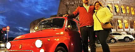 Photo 2 Night Tour of Rome in a Vintage Fiat 500