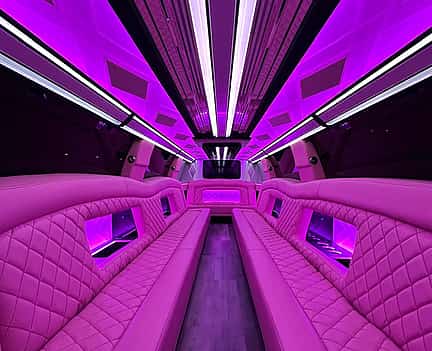 Photo 2 Pink GMC Yukon Limousine Ride upto 20 Pax