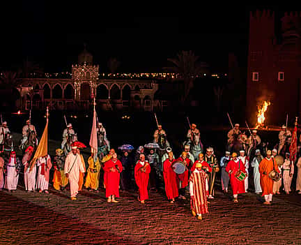 Foto 2 Cena espectáculo Marrakech Fantasia Chez Ali
