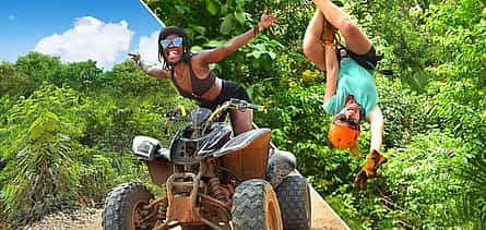 Foto 2 ATV ลุยป่าผจญภัยพร้อมซิปไลน์, เซโนเต้ &amp; ชิมเตกีลา