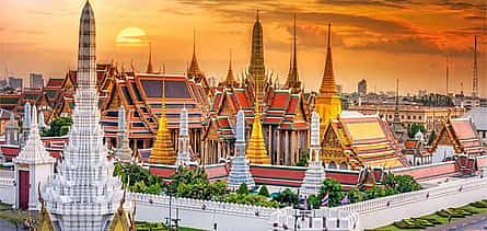 Photo 2 Bangkok City Highlights Temple and Market Walking Tour