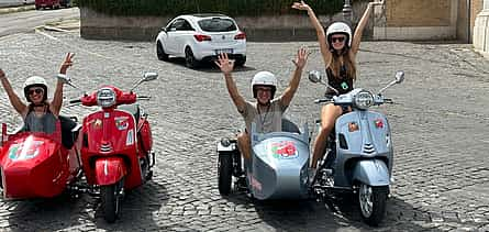 Photo 2 Rome in Vespa: 90-minute Vespa Sidecar Private Tour with Gelato