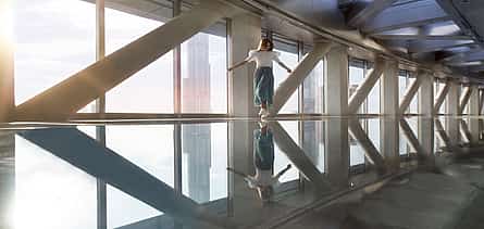 Photo 2 Dubai Sky Views Edge Walk, Dubai Mall Shopping, Burj Khalifa 124/125thА floor and Musical Fountain Show Visit with Private Transfers