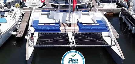Foto 2 2H Private Sailing Catamaran "Vertigo" Tour in Lisbon up to 18pax