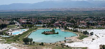 Photo 2 Lake Salda, Pamukkale and the Ancient City of Hierapolis from Side
