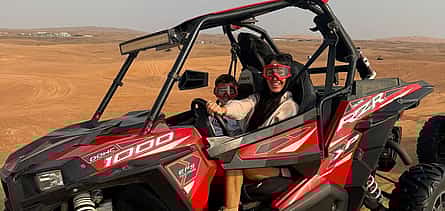 Photo 2 Dubai: 60 Mins Private Red Dune Buggy ride with Safari and BBQ Dinner in VIP Camp
