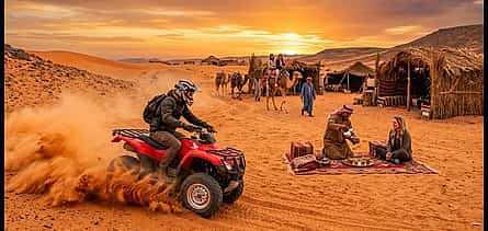 Photo 2 Quad bikes in Hurghada for 3 hours: desert, Bedouins, and camels.