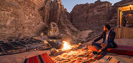 Photo 2 Hot Air Balloon over Wadi Rum Desert with 1 Night Accommodation in the Camp