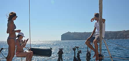 Photo 2 Santorini Classic Sunset Catamaran Cruise with BBQ, Drinks & Transfers